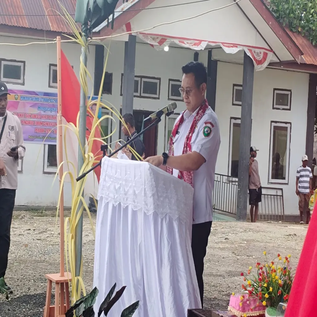 Pesan Bupati Dibacakan Wakilnya: Pemuda Letvuan Diminta Tak Sekadar Hadir, Tapi Melahirkan Karya Nyata